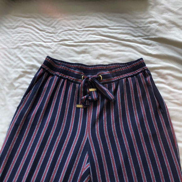 Super light airy stripped pants - Picture 1 of 4